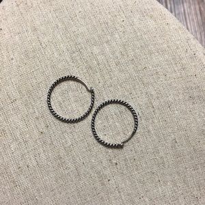 SALE!!! James Avery Twisted Hoops